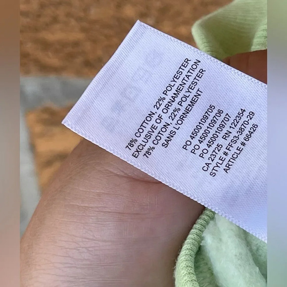 Tna Cozy Fleece Perfect Shrunken Sweatshirt small - Picture 12 of 12